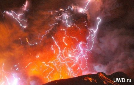 Неразгаданное явление природы: вулканические молнии